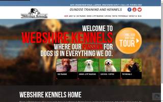 Webshire Kennels website