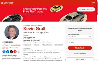 Kevin Grall - State Farm Insurance Agent website