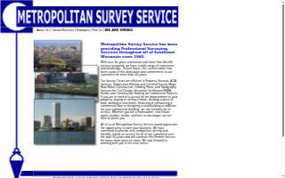 Metropolitan Survey Service Inc of Greenfield website