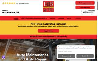 HIS Auto LLC website