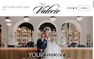 The Valerie website