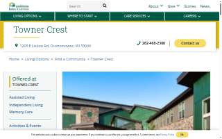 Towner Crest website
