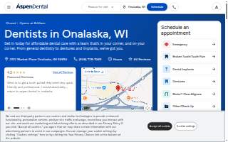 Aspen Dental - Onalaska website