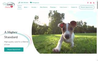 Central Animal Hospital website