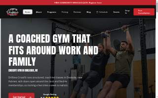 Driftless CrossFit website