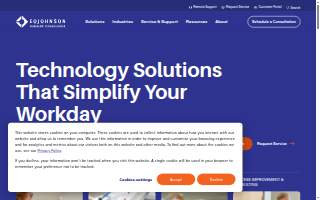 EO Johnson Business Technologies website
