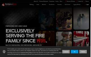 Firefighters Credit Union website