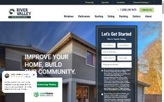 River Valley Remodelers of Onalaska website