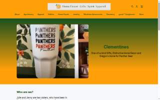 Clementines, Inc website