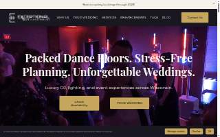 Exceptional Entertainment website
