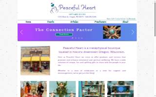 Peaceful Heart website