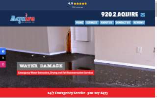 Aquire Restoration, Inc. website