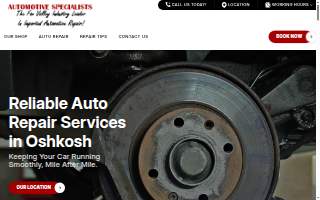Automotive Specialists website