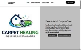 Carpet Healing website