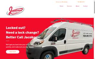Jacobson Lock and Key of Oshkosh website