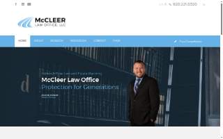 McCleer Law Office, LLC website