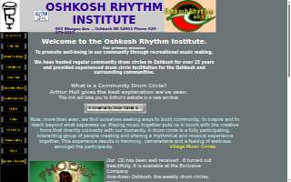 Oshkosh Rhythm Institute website