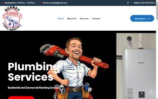 Quandt Plumbing website