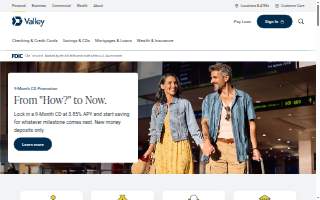 Valley Wealth Management website
