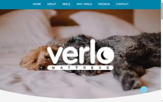 Verlo Mattress website