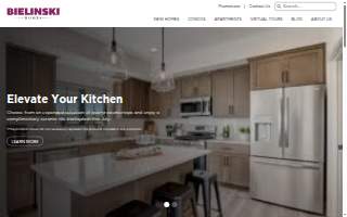 Bielinski Homes website