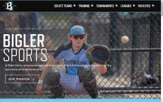 Bigler Sports website