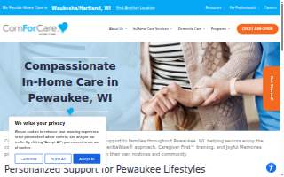ComForCare Home Care - Brookfield, Pewaukee website
