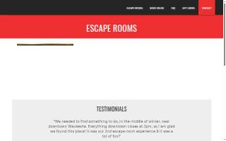 Escape Waukesha (Escape Rooms) website