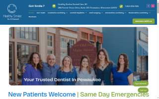 Healthy Smiles Dental Care, SC : AJ Hamedi, DDS website