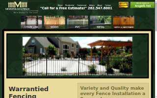 Metropolitan Fence website