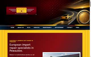 Nelsons Automotive of Pewaukee website