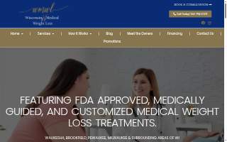 Wisconsin Medical Weight Loss of Pewaukee website