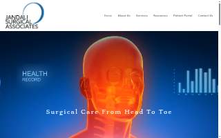 Jandali Surgical Associates website