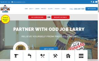 Odd Job Larry Inc of Pleasant Prairie website