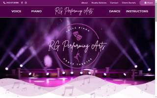 RG Performing Arts Studio website