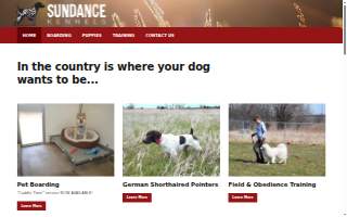 Sundance Kennels of Pleasant Prairie website