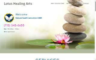 Lotus Healing Arts website