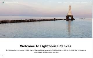 Lighthouse Canvas website