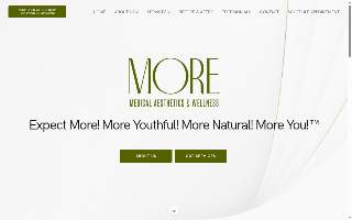 More Medical Aesthetics & Wellness website
