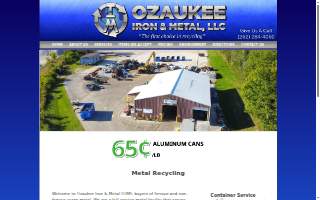 Ozaukee Iron & Metal, LLC website