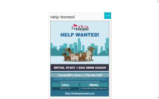 The Feed Bag Pet Supply of Port Washington website