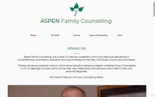 Aspen Family Counseling, S.C. website
