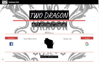 Two dragon Auto reconditioning website