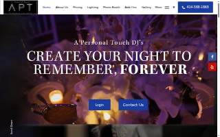 A Personal Touch DJ's website