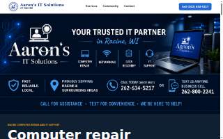 Computer Repair and Services website