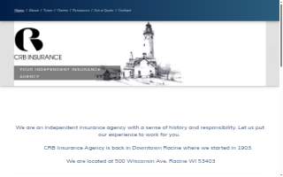 CRB Insurance website
