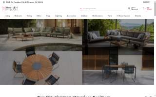 Hansen Interiors website