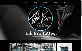 Ink Era Tattoo website