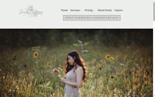 Sandy Conway Photography website