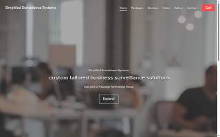 Simplified Surveillance Systems website